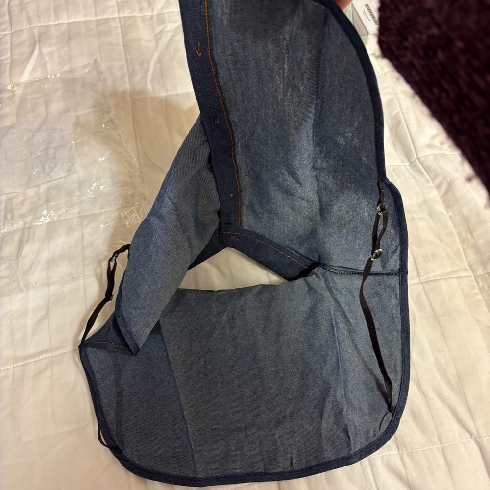 Denim Blue Detachable Collar - Picture 3 of 6